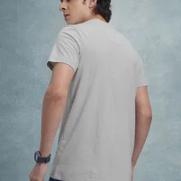 Enciger Men Printed Raw Edge T-shirt image 2