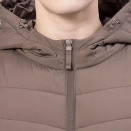 Red Tape Men Solid Hood Padded Jacket image 4