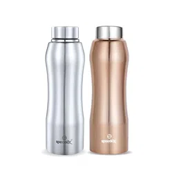 Speedex Silver-Toned & Copper-Toned 2 Pieces Stainless Steel Water Bottle - 1000 ml Each-picture-16
