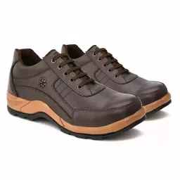 Enrich Field Steel ToeSafety Shoes Pure Leather Anti-SkidSize UK 10 Brown Model 34BR-picture-22