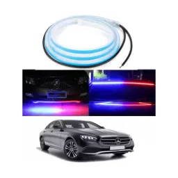 Cartronics 120cm Police strip Type Led  Red Blue   For Mercedes E200-picture-35