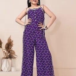 FASHION DREAM Girls Printed Basic Jumpsuit-picture-36