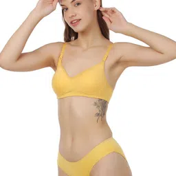 Liigne Women Pack Of 2 Everyday Non Padded Bra Pure Cotton Lingerie Set image 5