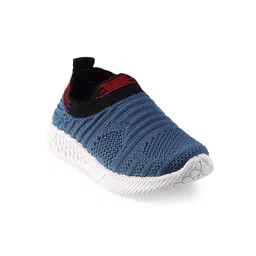 SHOESFORJUNIORS Kids Textured Round Toe Slip-On Sneakers-picture-49
