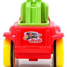 fab n funky Press & Go Jeep Toy - Multicolour image 5