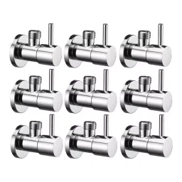 Fastgear Turbo Angle Valve Stainless Steel Chrome Finish Silver, FG2427 (Pack of 9)-picture-15