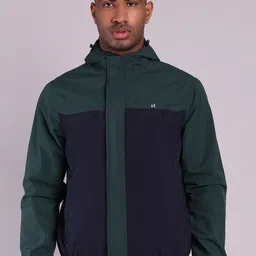 HOUSE OF VEDAS Men Colourblocked Windcheater and Water Resistant Outdoor Sporty Jacket-image-59