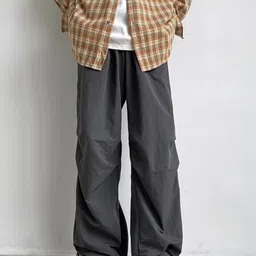 KPOP Men Easy Wash Trousers image 5