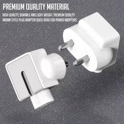 LOTA AC Plug Adapter 100-240 VAC DC 5 V White with Fuse, MST-3049-LT image 4
