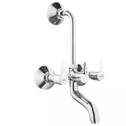 PLATO NEW AVOKA Series Wall Mixer 2 in 1 with 'L' Bend Wall Mount Silver, AMC 014-picture-37