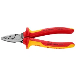 KNIPEX Crimping Pliers, Cable Links, Vde, 9 Way, 97 78 180-picture-47