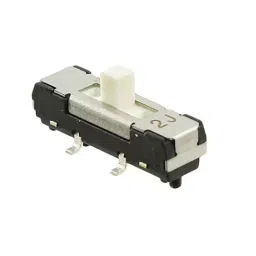 NIDEC COPAL ELECTRONICS GMBH Surface Mount Slide Switch SP 200 mA, CL-SB-13B-02T image 1
