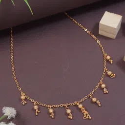 I Jewels Gold-Plated Minimal Chain-picture-0