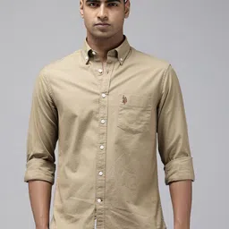 U.S. Polo Assn. Tailored Fit Button-Down Collar Casual Shirt-picture-24