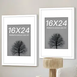 Art Street White 2 to 4 Pieces Wood Wall Photo Frames-image-13