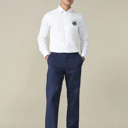 U.S. Polo Assn. Tailored Fit Spread Collar Cotton Shirt image 5