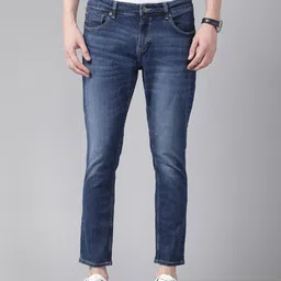 SPYKAR Men Kano Slim Fit Light Fade Stretchable Jeans-image-13