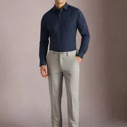 Louis Philippe Men Slim Fit Formal Shirt image 2