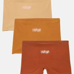 Mackly Pack Of 3 WooHoo Printed Boxer Briefs - Beige/ Brown/ Rust-picture-14