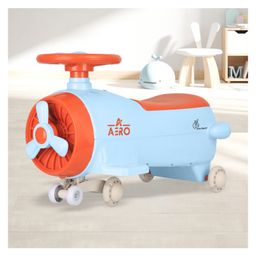 R for Rabbit Iya Iya Aero Swing Car with LED Wheels - Blue & Orange-picture-26