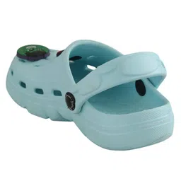 Marvel by Yellow Bee Solid Perforated Avengers Clogs With Iron Man Hulk & Captain America Charms - Light Blue image 5