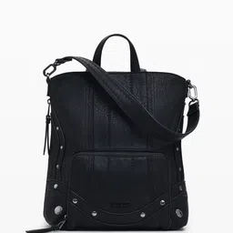 Desigual Women Embroidered Expandable Backpack image 2