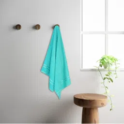 Welspun Quik Dry 380 GSM 100% Cotton Plain Bath Towel (XL) - Dark Aqua-image-18