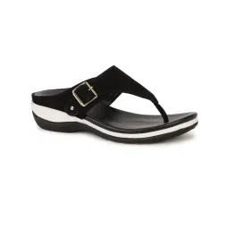 Hush Puppies Luna Women Black Flipflops-picture-16