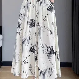 StyleCast Printed Flared Skirt-picture-10