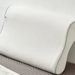 Home Centre White Memory Foam Filled Soft Sleep Pillow-picture-30