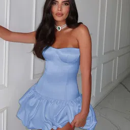 Outzidr Off-Shoulder Mini Fit & Flare Party Dress-image-25