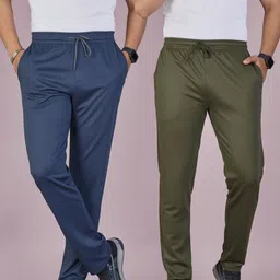 KAIDO Men Pack Of 2 Mid-Rise Track Pants-picture-38