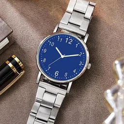 JUST LIKE Unisex Pack Of 2 Dial & Stainless Steel Straps Analogue Watch WATGVZ4TYCWHTRQ9-picture-32