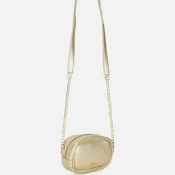 Carlton London Women Textured Miniature Leather Sling Bag image 1