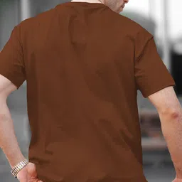 tripr Pack of 4 Men Solid Round Neck Cotton Blend Multicolor T-Shirt image 4