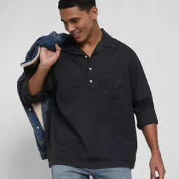 AMERICAN EAGLE OUTFITTERS Men Classic Opaque Casual Shirt image 2