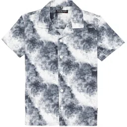 Status Quo Boys Standard Fit Dyed Cuban Collar Casual Shirt-picture-31