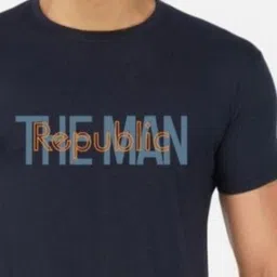 GLOBAL NOMAD Men 2 Printed Bio Finish Applique T-shirt image 5