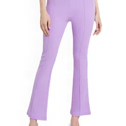 MIXFIT Women Pack Of 2 Slim Fit Trousers-image-63