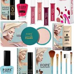 FOPE Set Of 15 Foundation, Compact, Mascara, Lipstick, Nail Polish & Brush Set-picture-19