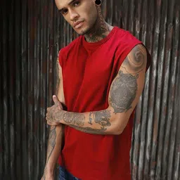 SZN Round Neck Sleeveless Casual T-shirt image 2