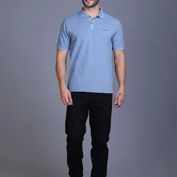 Parcel Yard Polo Collar Cotton T-shirt image 3