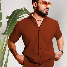 Moda Rapido Men Polyester Casual Shirts-picture-13