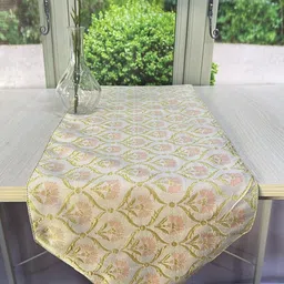 Pinkparrot 12x70 inch jacquard silk table runner-image-59