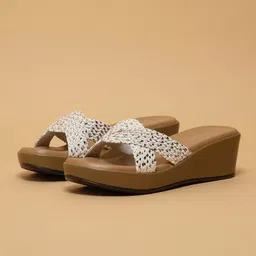 ERIDANI Women Open Toe Casual Wedge Heel Sandals-image-68