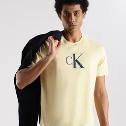 Calvin Klein Jeans Men Brand Logo Printed Applique T-shirt-picture-34