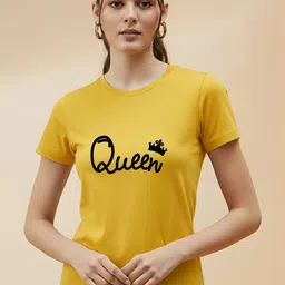 GLITO X Women Typography Printed T-shirt-picture-20