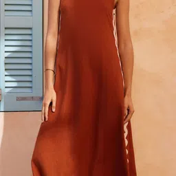 StyleCast x Revolte Women Midi A-Line Dress image 5