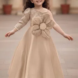 Lagorii Embellished Applique Satin Maxi Dress-picture-19