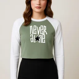 Slenor Women Typography Printed T-shirt-picture-17